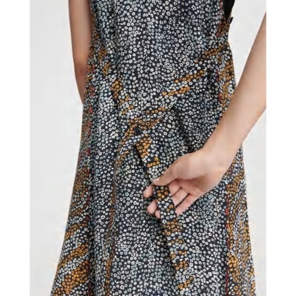 Nwt Rag & Bone Colette Slip Midi Dress Large - Picture 11 of 13